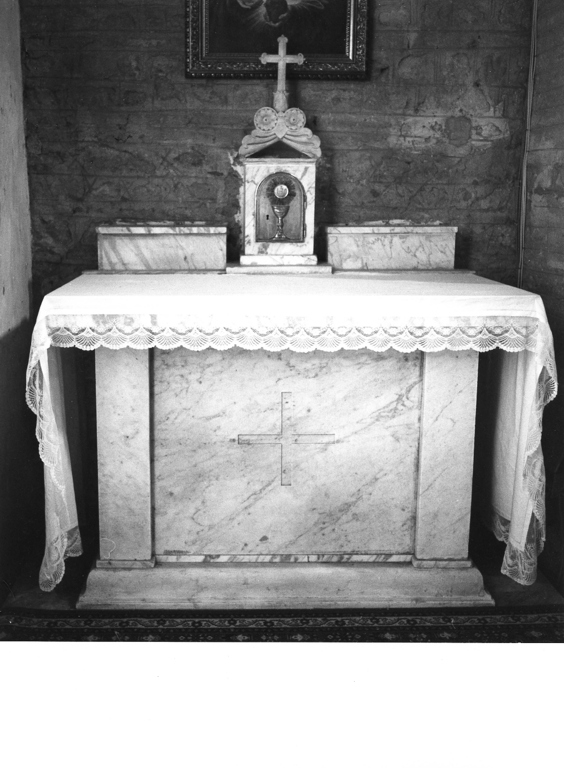 altare, opera isolata - ambito italiano (sec. XX)