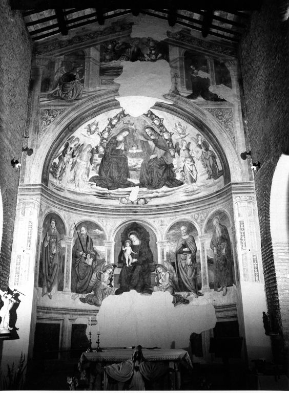 decorazione pittorica, insieme di Cristoforo da Marsciano (attribuito) (fine/inizio secc. XV/ XVI)