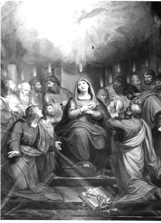 Pentecoste (dipinto) di Cianti Michelangelo (attribuito) (inizio sec. XX)