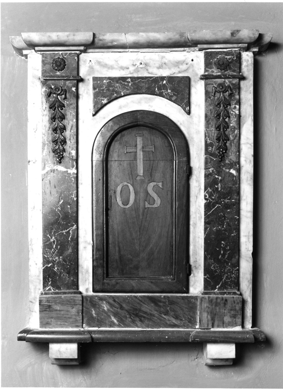 tabernacolo murale - ambito laziale (sec. XIX)