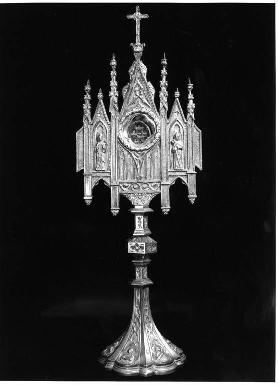 reliquiario, opera isolata - ambito laziale (sec. XIX)