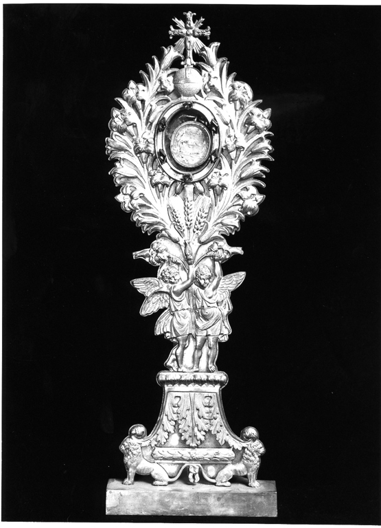 reliquiario, opera isolata - ambito laziale (sec. XIX)