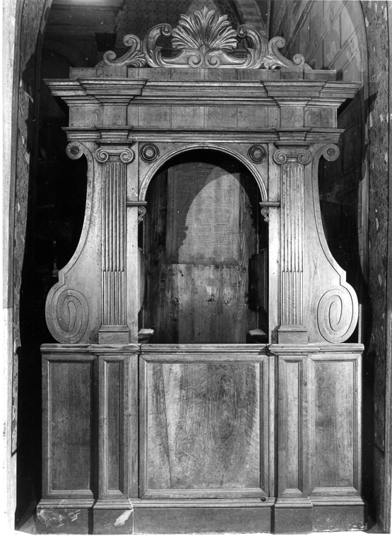 confessionale, serie - ambito laziale (prima metà sec. XX)