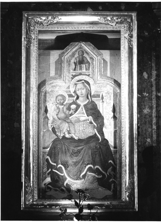 Madonna della Neve (dipinto) di Antonio da Viterbo (attribuito) (sec. XV)