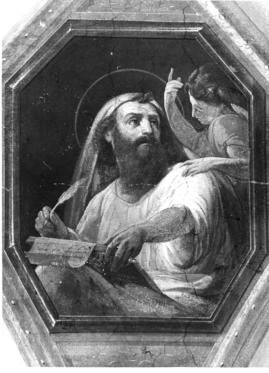 San Matteo Evangelista (dipinto, elemento d'insieme) di Casnedi Raffaele (attribuito) (sec. XIX)