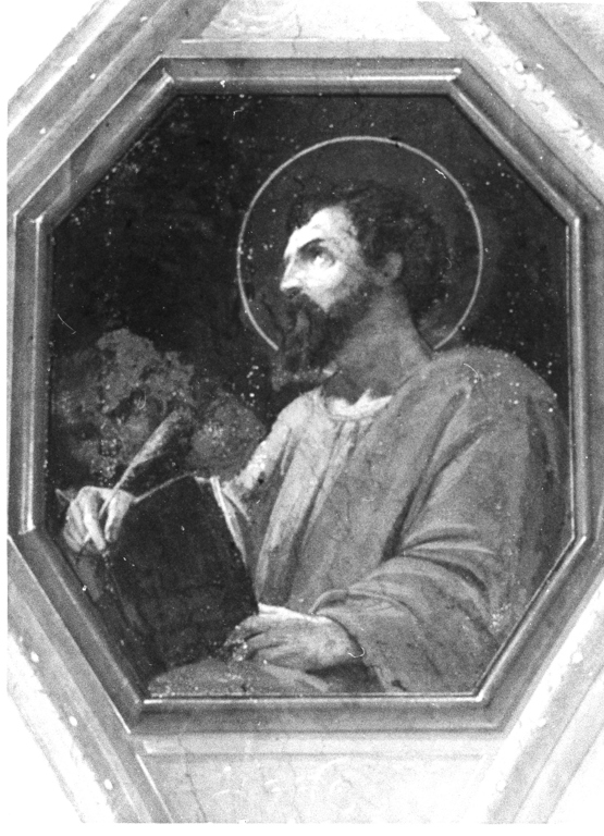 San Luca Evangelista (dipinto, elemento d'insieme) di Casnedi Raffaele (attribuito) (sec. XIX)