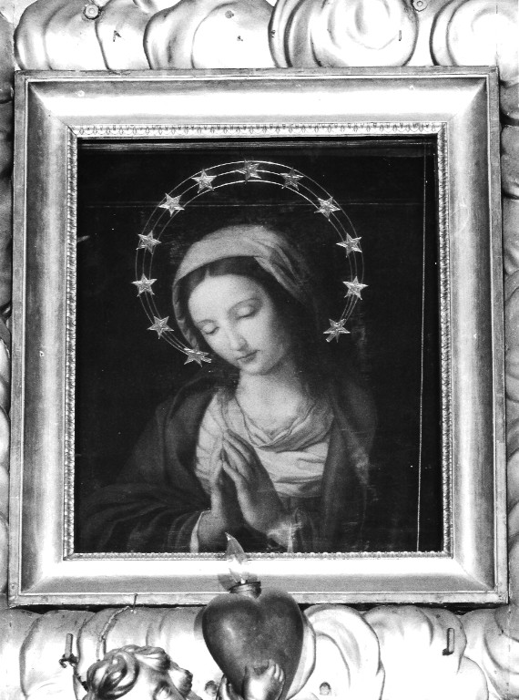 Madonna (dipinto) di Orengo Giuditta (attribuito) (sec. XIX)