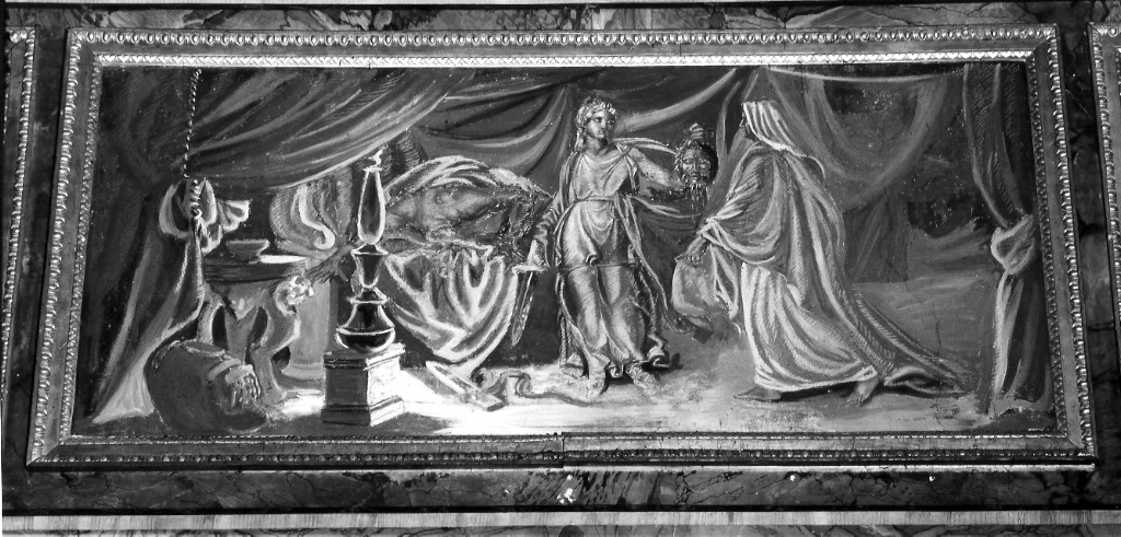 Giuditta e Oloferne (dipinto) di Camuccini Vincenzo (attribuito) (sec. XIX)