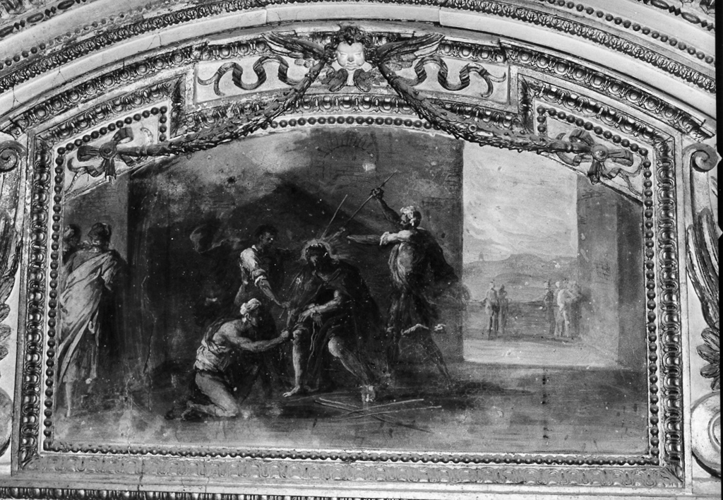 Cristo coronato di spine (dipinto) di Lagi Simone (e aiuti) (sec. XVII)