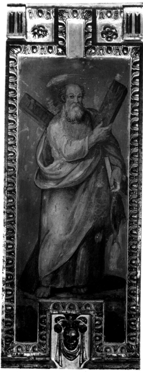 San Francesco d'Assisi riceve la regola dell'ordine da Cristo (dipinto) di Zuccari Federico (maniera) (seconda metà sec. XVI)