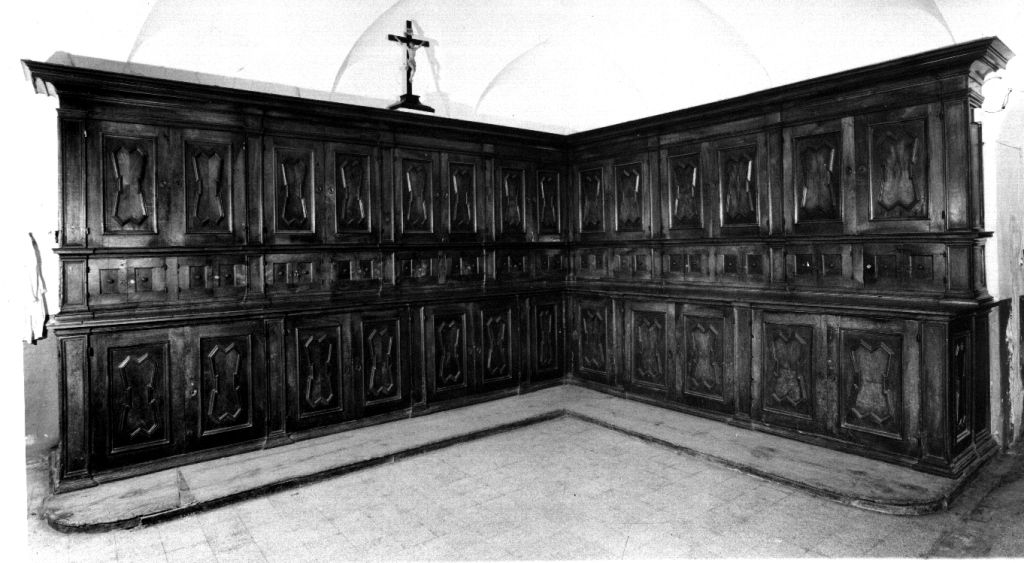 mobile da sacrestia - ambito laziale (sec. XVIII)