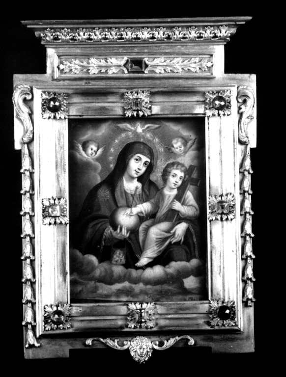 Madonna con Bambino (dipinto) - ambito laziale (sec. XVII)