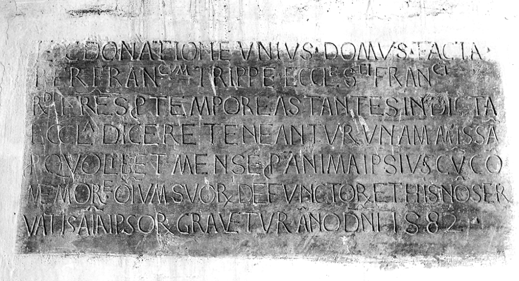 lapide - bottega laziale (sec. XVI)