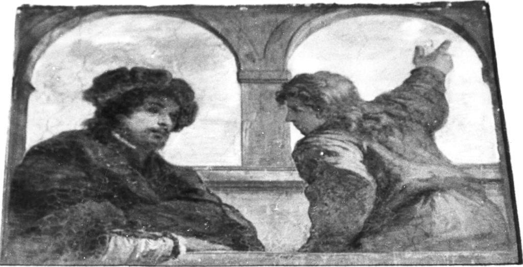 figure maschili (dipinto) di Mola Pier Francesco (sec. XVII)