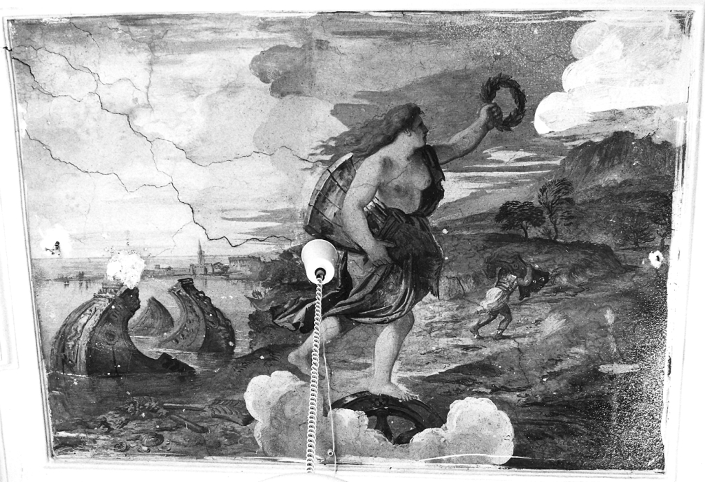 allegoria della Fortuna (dipinto) di Mola Pier Francesco (sec. XVII)