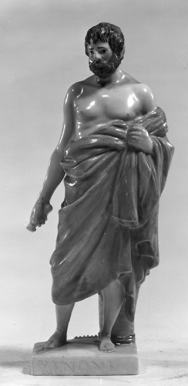 Zenone (scultura) - manifattura Real Fabrica Ferdinandea (fine/inizio secc. XVIII/ XIX)