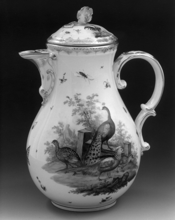 cioccolatiera - manifattura di Meissen (sec. XVIII)