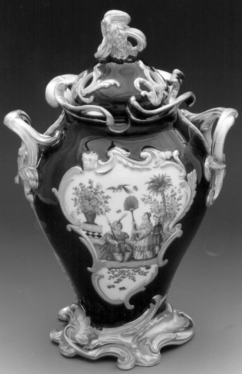 vaso - manifattura di Meissen (sec. XVIII)