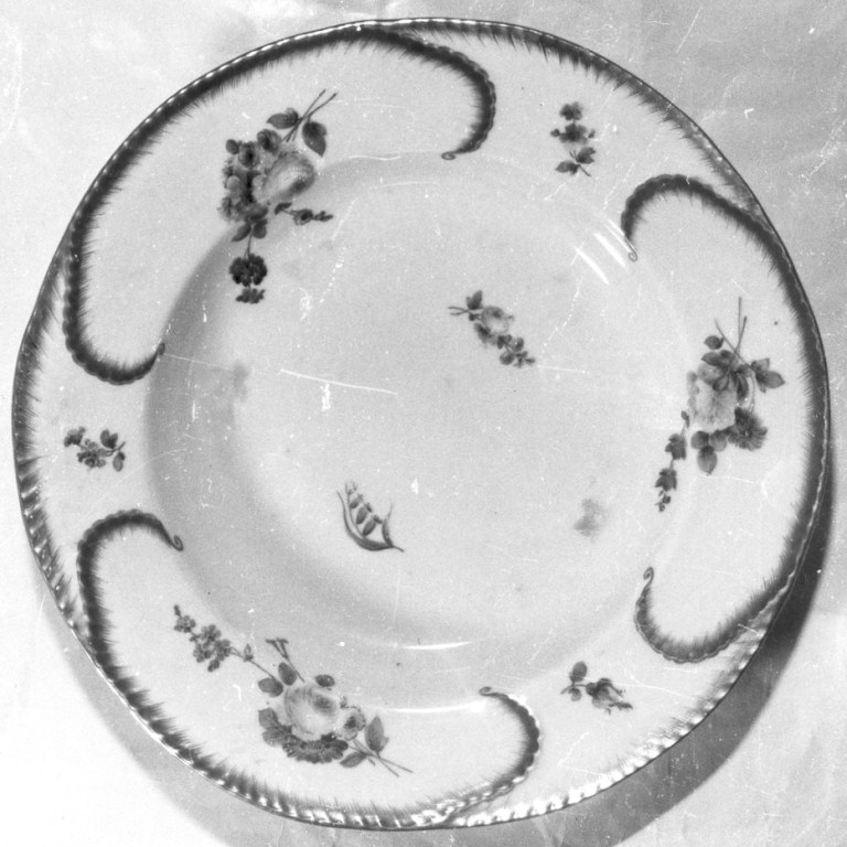 piatto - manifattura di San Pietroburgo (sec. XIX)