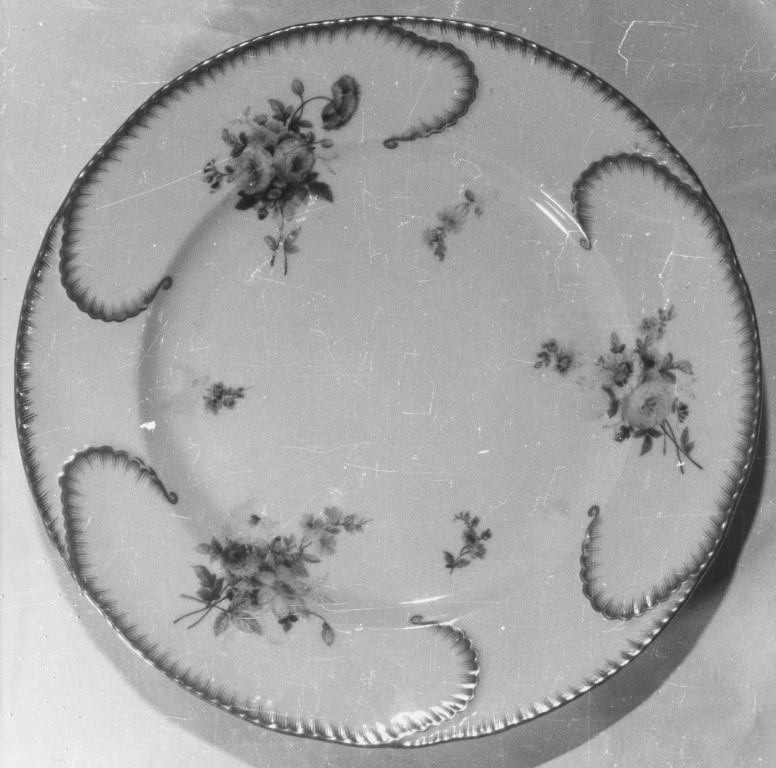 piatto - manifattura di San Pietroburgo (sec. XIX)