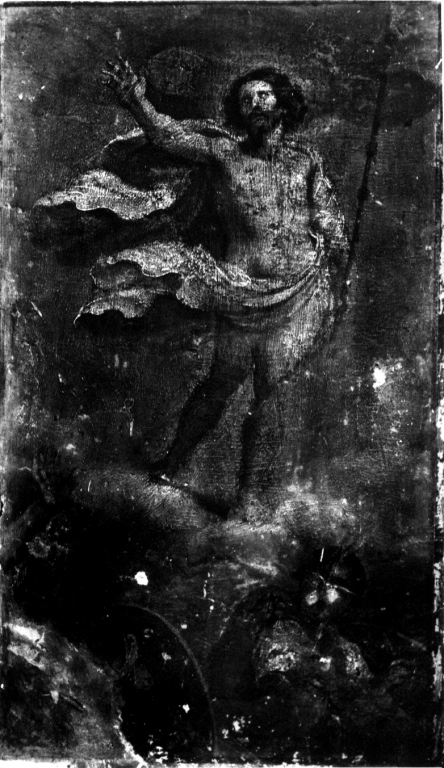 resurrezione di Cristo (dipinto) - ambito romano (fine sec. XVI)