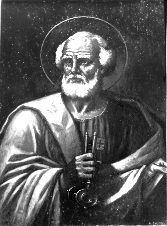 San Pietro (dipinto) di Luciani A (sec. XX)