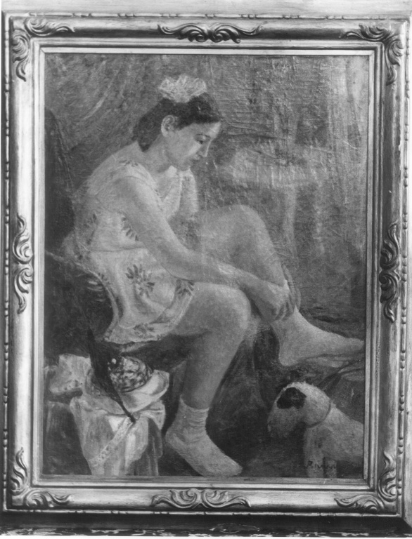 ballerinetta (dipinto) di Barillà Pietro (sec. XX)