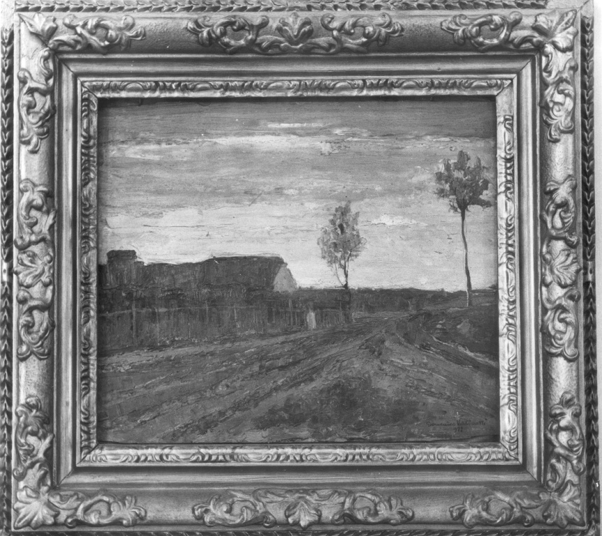 paesaggio (dipinto) di Valinotti Domenico (sec. XX)