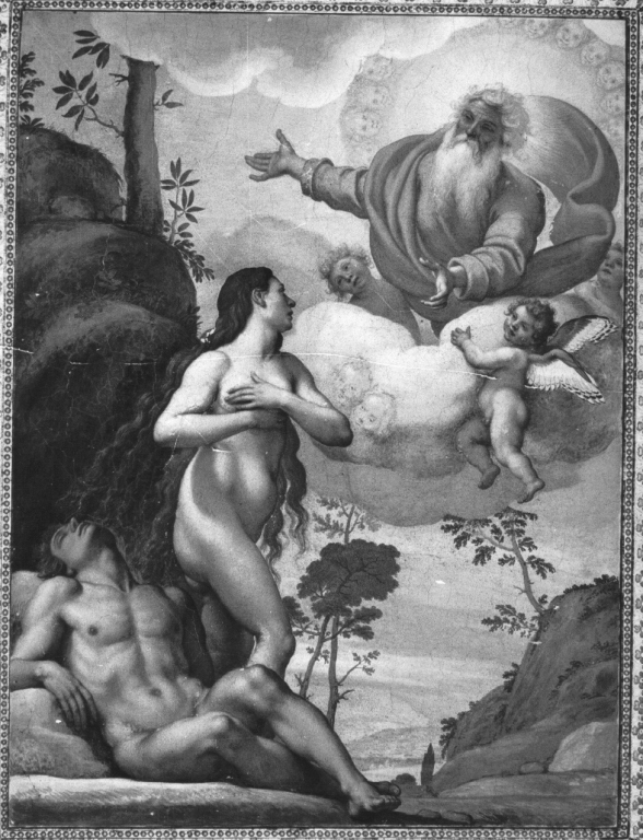 creazione di Eva (dipinto) di Cresti Domenico detto Passignano (inizio sec. XVII)