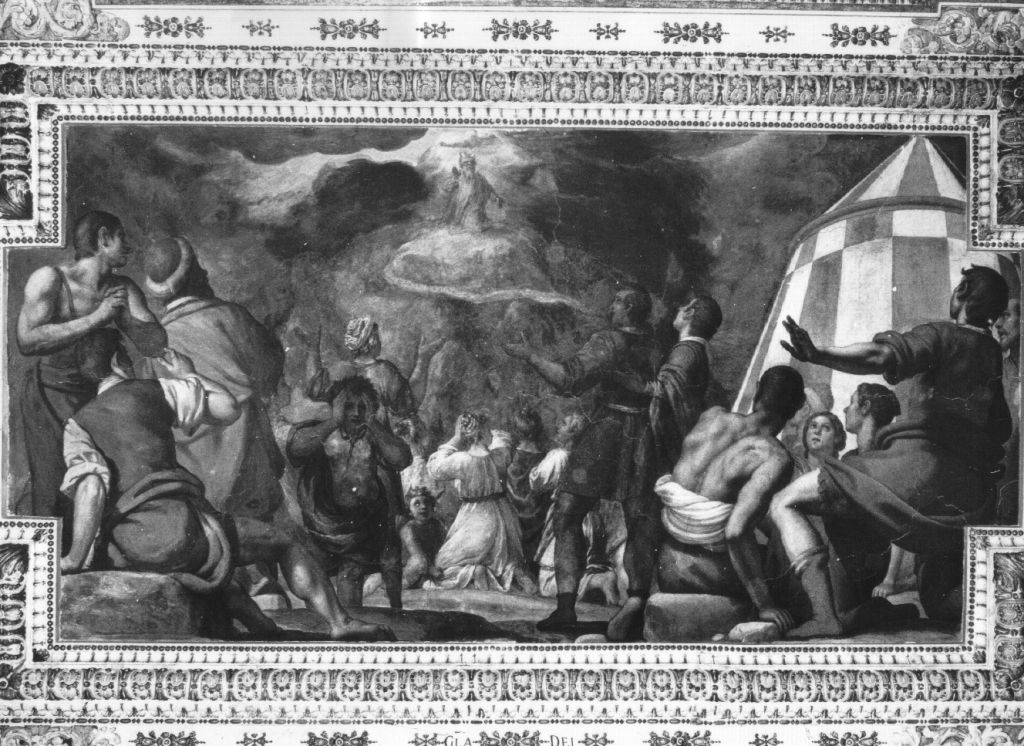 Mosè sul monte Sinai (dipinto) di Cresti Domenico detto Passignano (attribuito) (prima metà sec. XVII)