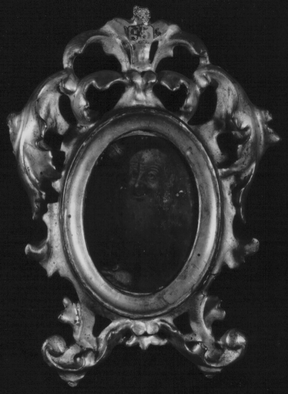 ritratto del Ven. Onorato Bochart de Champigny da Parigi (miniatura) - ambito francese (fine sec. XVII)