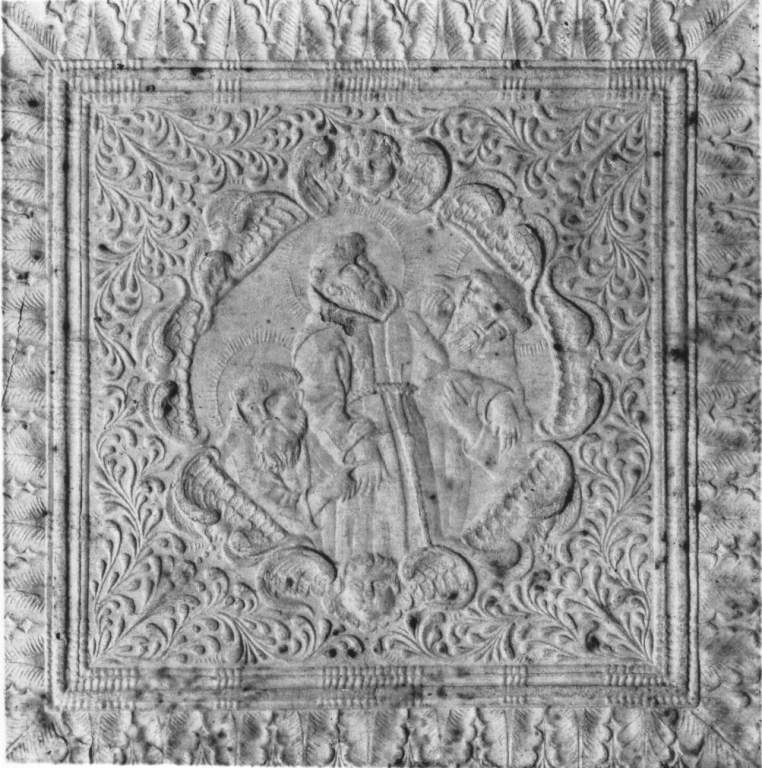 estasi di San Francesco d'Assisi (palla di calice) - ambito Italia centrale (fine sec. XVII)