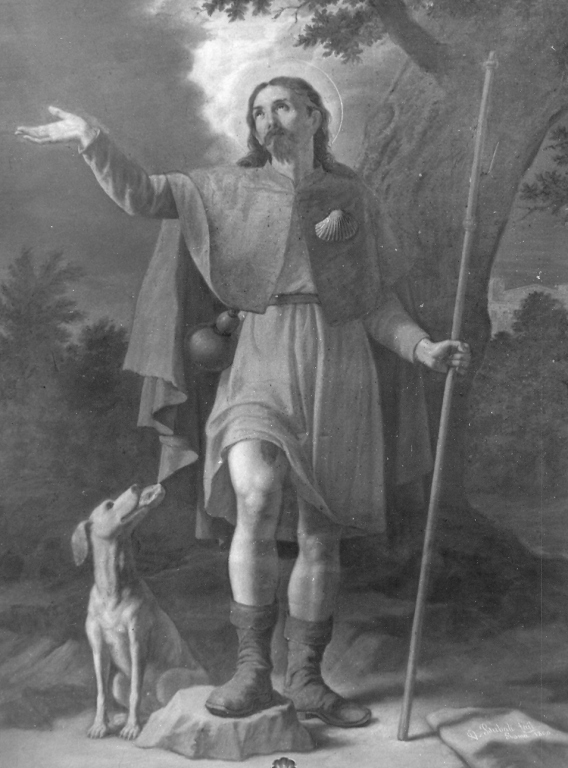 San Rocco (dipinto) di Bubboli V (sec. XIX)