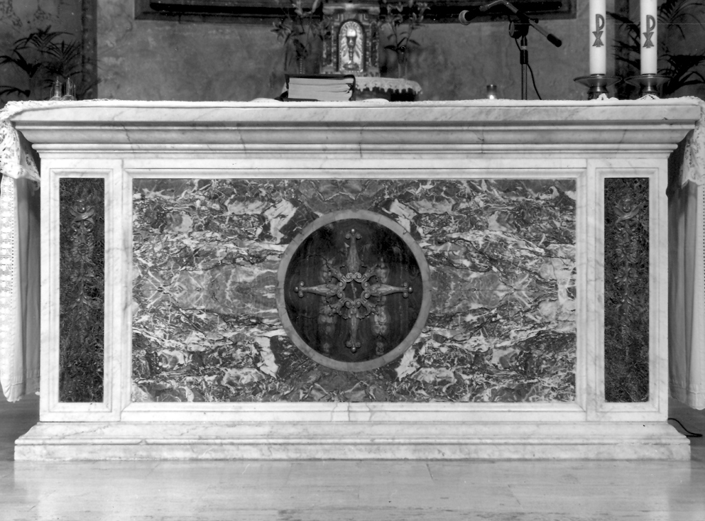 altare maggiore - ambito romano (sec. XIX)