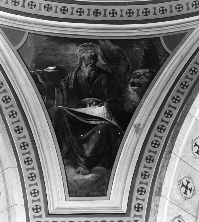 San Marco Evangelista (dipinto) di Cisterna Eugenio, Fra Francesco da Napoli (sec. XIX, sec. XIX)