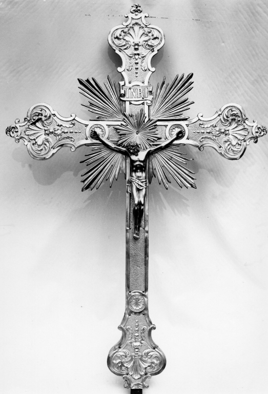 croce processionale - ambito Italia centrale (sec. XVIII)
