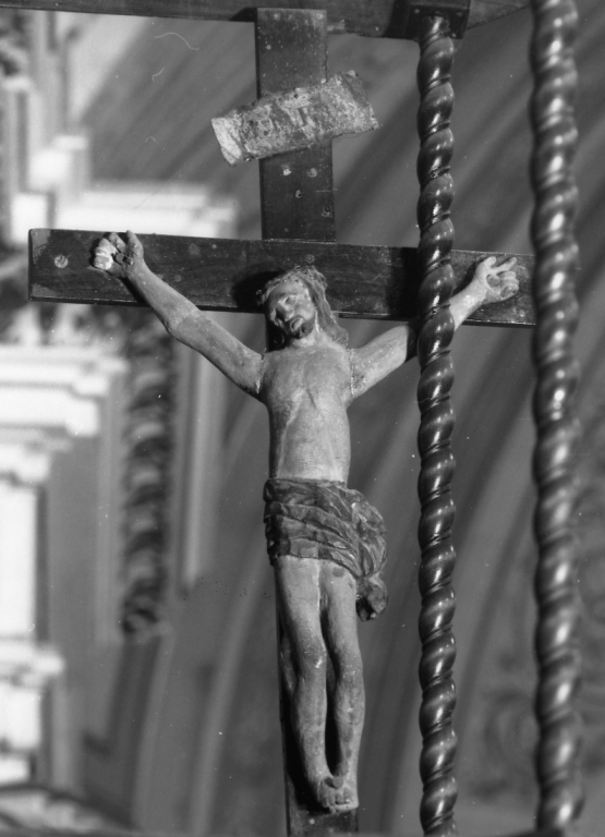 crocifisso - ambito laziale (prima metà sec. XV)