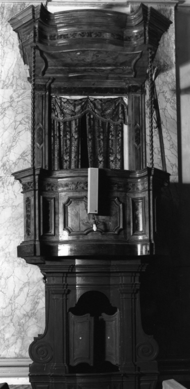 pulpito - ambito laziale (sec. XVIII)