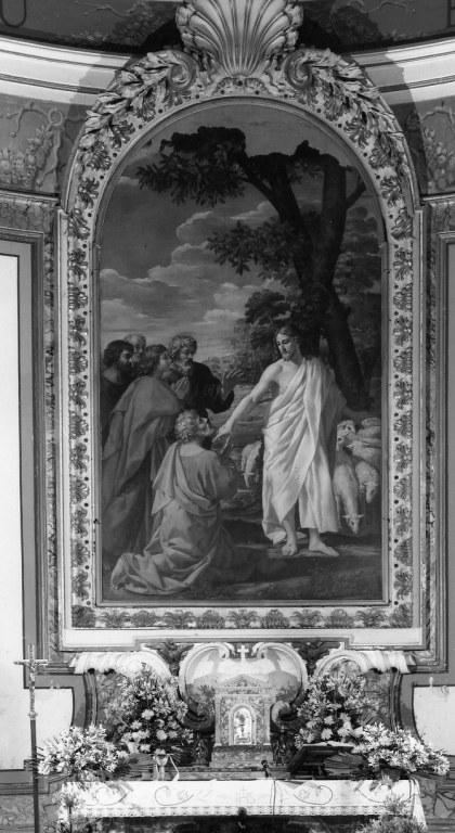 altare maggiore - ambito laziale (secondo quarto sec. XVIII)