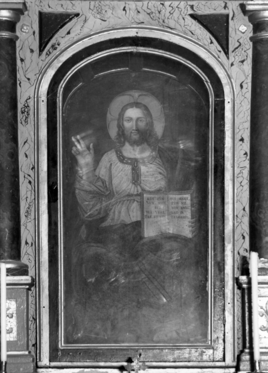 Cristo benedicente (dipinto) - ambito romano (sec. XVI)