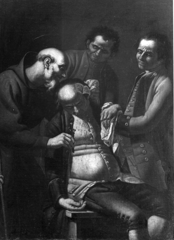 San Serafino da Montegranaro (dipinto) di Traversi Gaspare (seconda metà sec. XVIII)