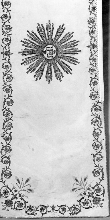 velo omerale - ambito romano (inizio sec. XIX)