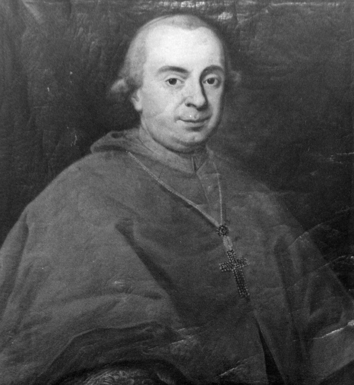 ritratto di cardinale (dipinto) - ambito romano (seconda metà sec. XVIII)