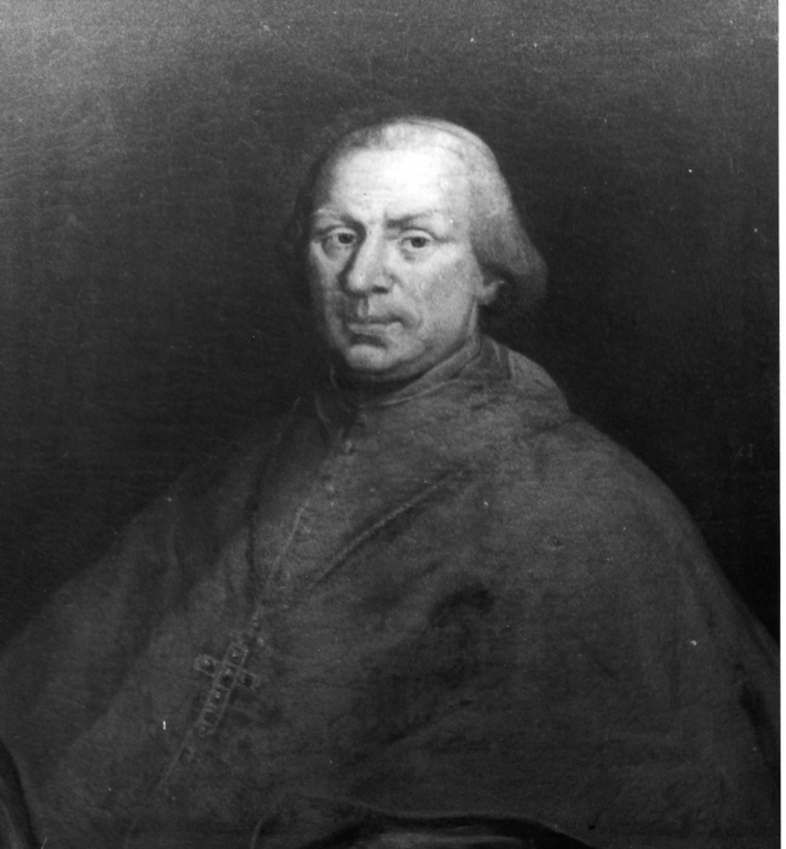 ritratto di cardinale (dipinto) - ambito romano (sec. XIX)