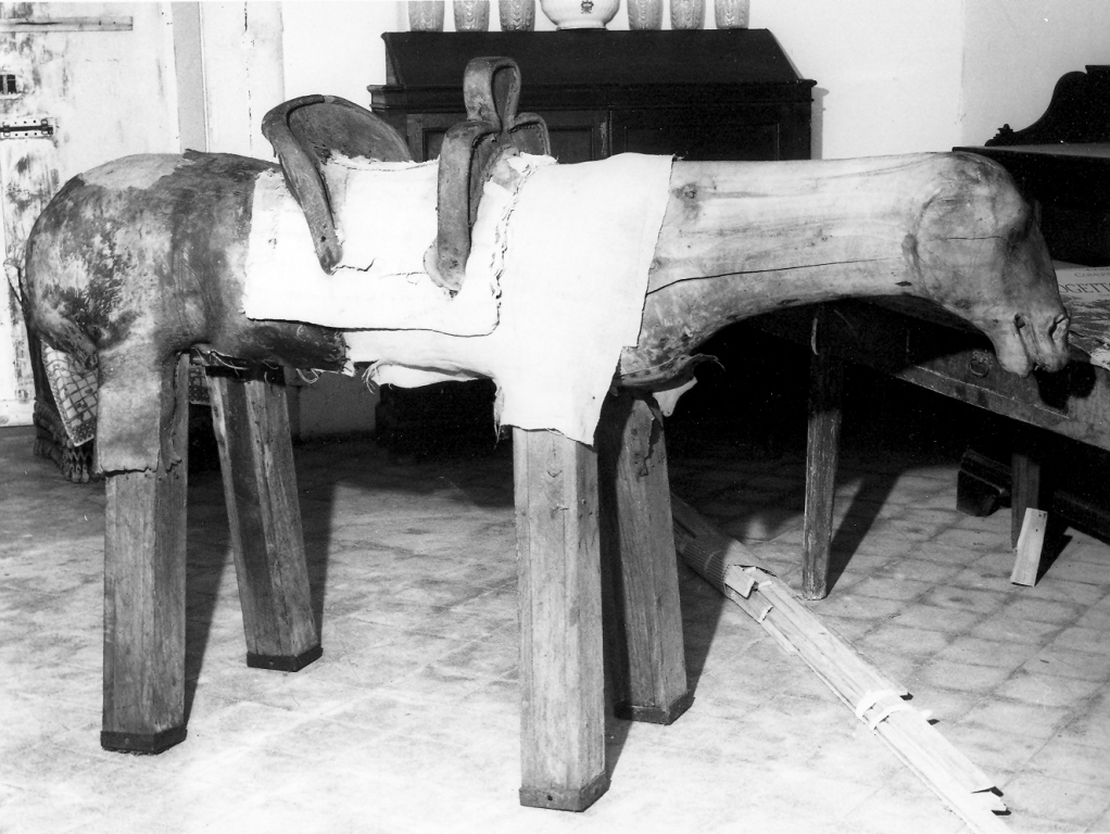 cavallo (scultura) - manifattura laziale (?) (seconda metà sec. XVII)