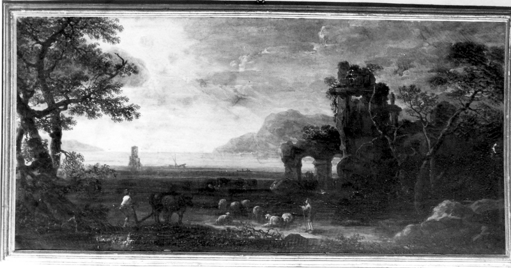 paesaggio con armenti (dipinto) di De Momper Jan detto Monsù X (seconda metà sec. XVII)