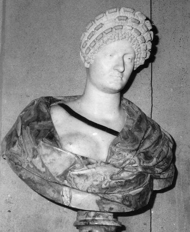 busto di imperatrice (scultura) di Buselli Orfeo (seconda metà sec. XVII)