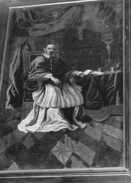 ritratto di Alessandro VII (dipinto) di Vegli Pietro Paolo (seconda metà sec. XVII)