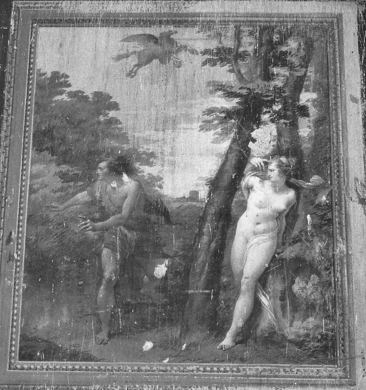 Ruggiero e Angelica (dipinto) di Cades Giuseppe (seconda metà sec. XVIII)