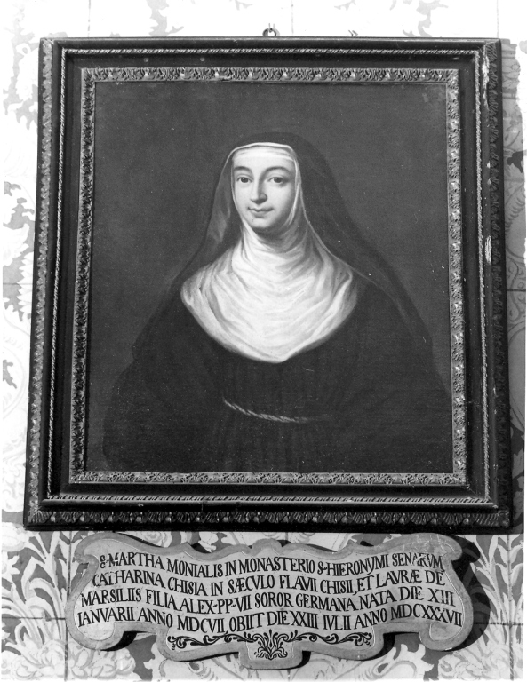 ritratto di Suor Marta Chigi (dipinto) di Vegli Pietro Paolo (sec. XVII)